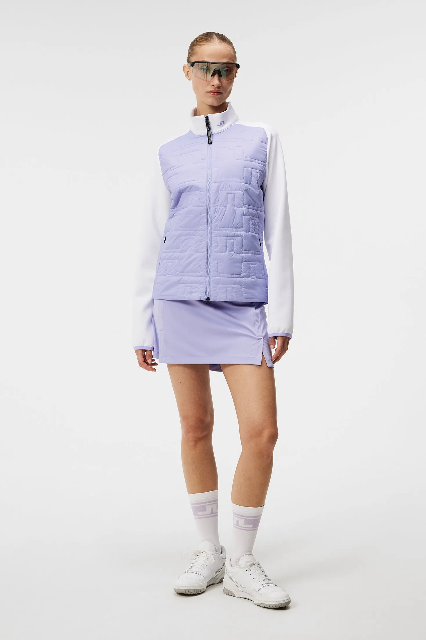 W Quilt Hybrid Jacket / Sweet Lavender